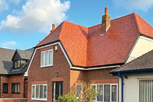 completed roof